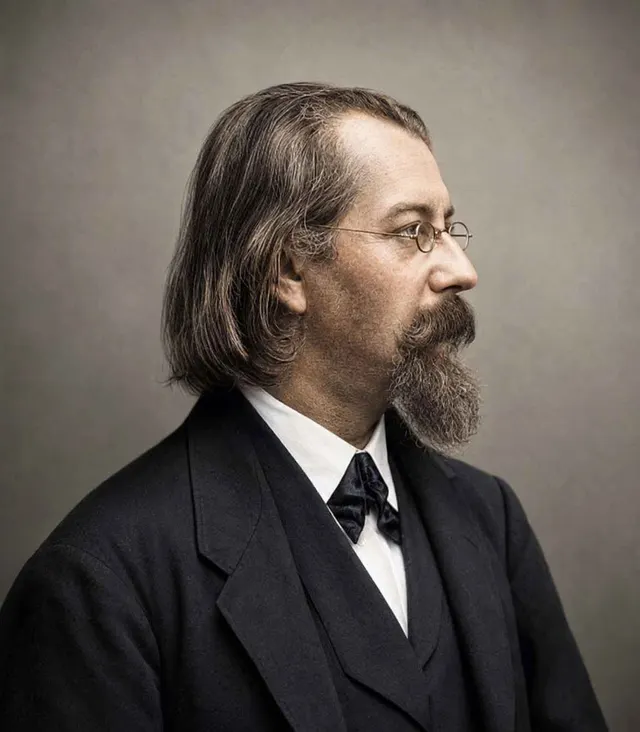 Porträt von Adolf Strodtmann (Eigener Scan)